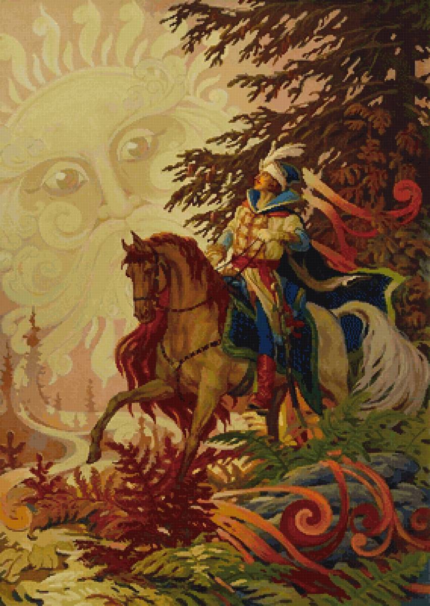 Королевич Елисей. Сказка о мёртвой царевне и о семи богатырях. - предпросмотр