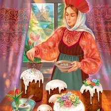 Русские праздники. Пасха.