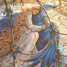 Схема вышивки «"Дюймовочка". Сказки»