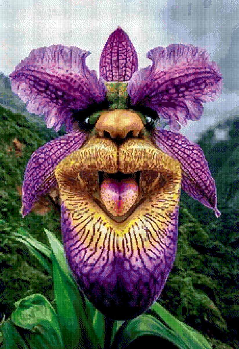 Цветы - орхидея - предпросмотр