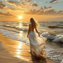 Схема вышивки «Встречая рассвет»