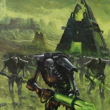 Схема вышивки «Warhammer 40k Nekron»