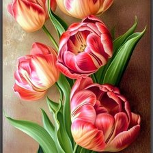 Схема вышивки «Цветы»