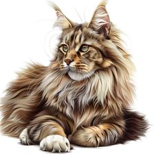 Схема вышивки «кот»