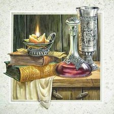 Схема вышивки «Книги»