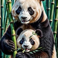 Схема вышивки «Мишки»