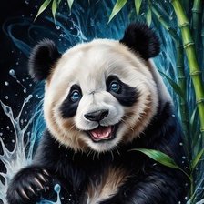 Схема вышивки «Миша»