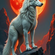 Схема вышивки «Огонь»