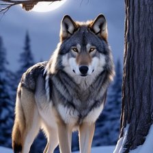 Схема вышивки «Взгляд»