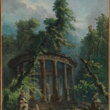 Схема вышивки «The bathing pool»