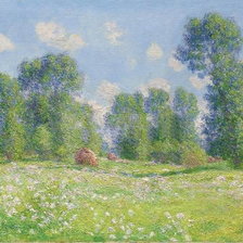 Схема вышивки «Клод моне»