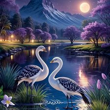 Схема вышивки «Природа»