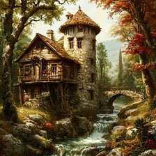 Схема вышивки «paisajes»