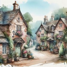 Схема вышивки «paisajes»