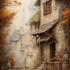 Схема вышивки «paisajes»