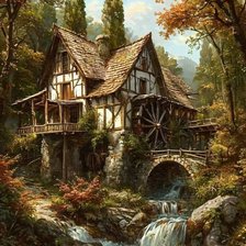 Схема вышивки «paisajes»