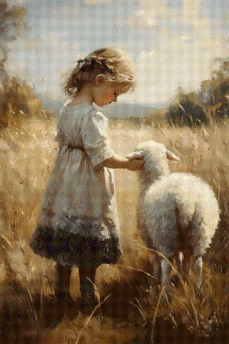 Little lamb - предпросмотр