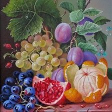 Схема вышивки «натюрморт»