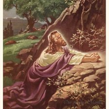 Схема вышивки «Cristo en Getsemaní»