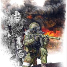 Схема вышивки «Связь времён»