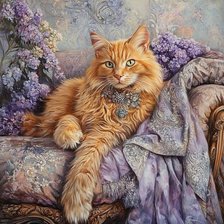 Схема вышивки «Портрет»