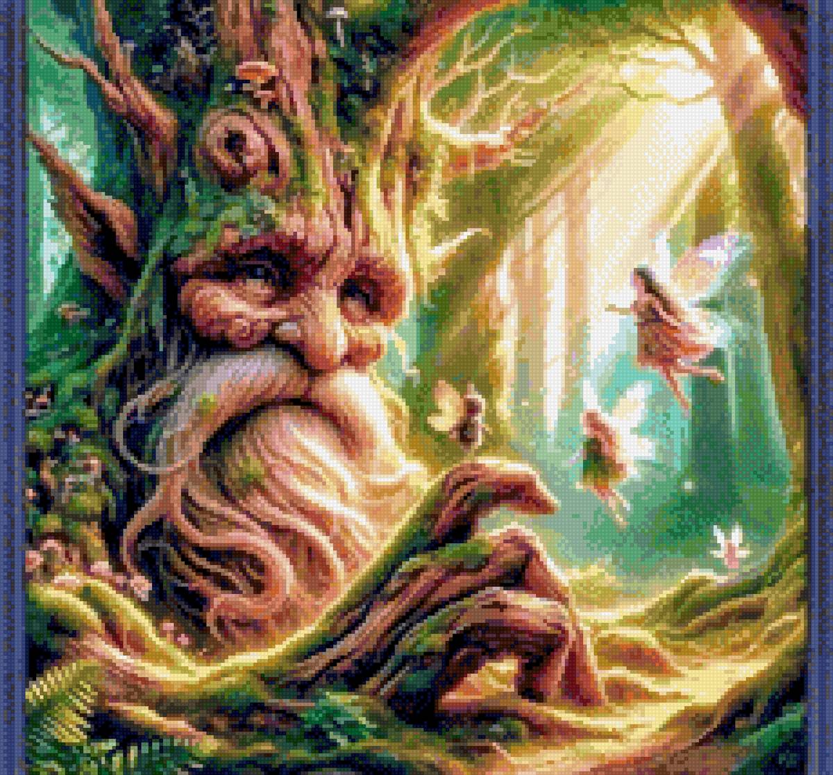 Леший - дерево - предпросмотр