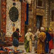 Схема вышивки «арабский ковер»