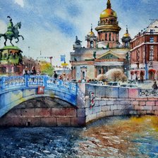 Схема вышивки «питер»