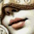 Предпросмотр схемы вышивки «дама» (№2871026)