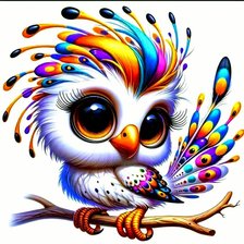 Схема вышивки «Птицы»