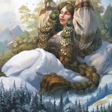 Схема вышивки «Матушка Земля»