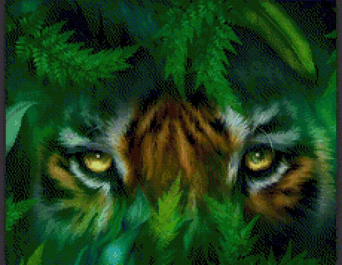 Лес - глаза - предпросмотр