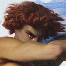 Схема вышивки «Падший ангел (отрывок)»