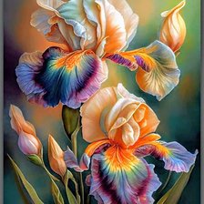 Схема вышивки «Птицы»