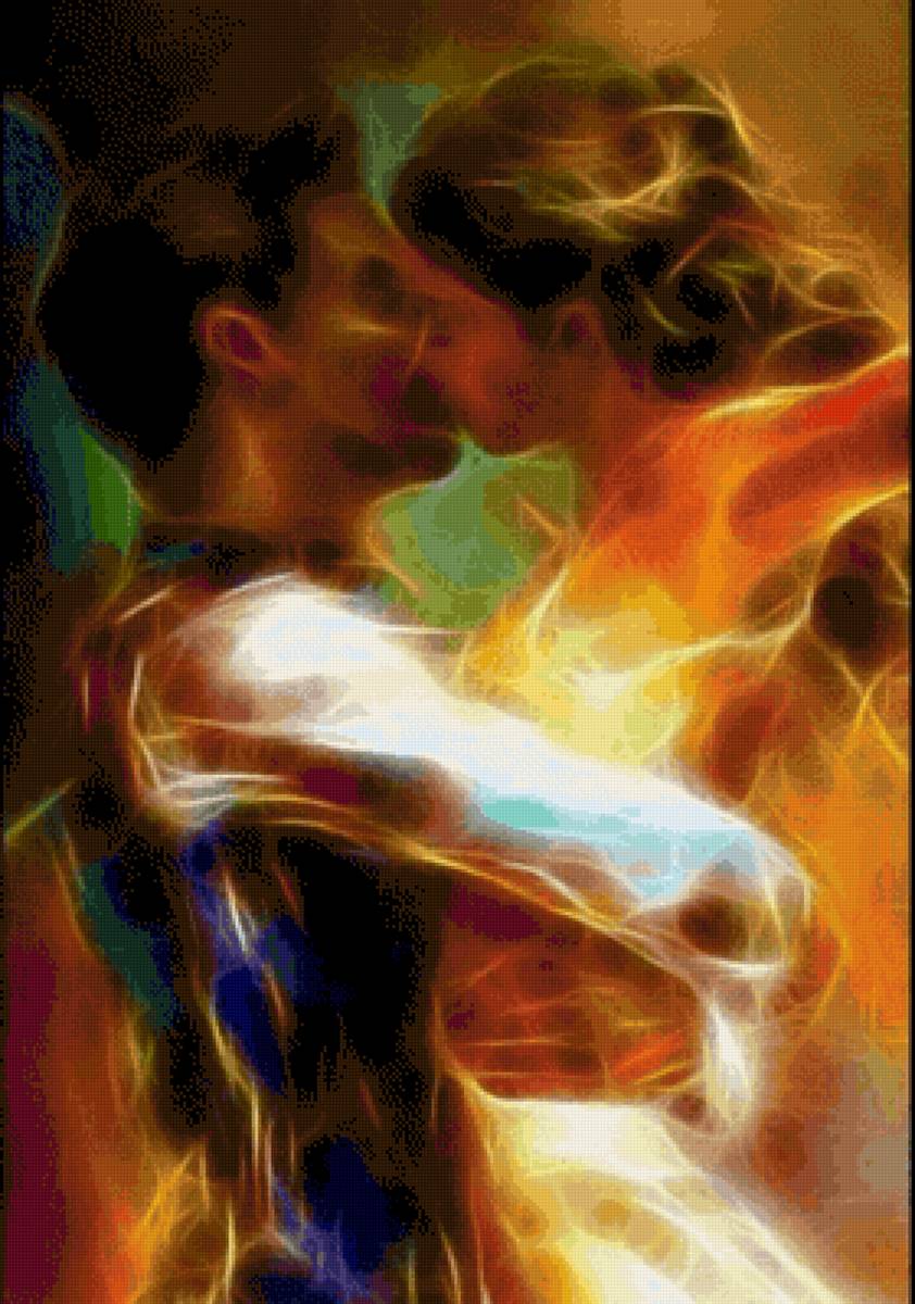 Pareja - pareja, fuego, amor - предпросмотр