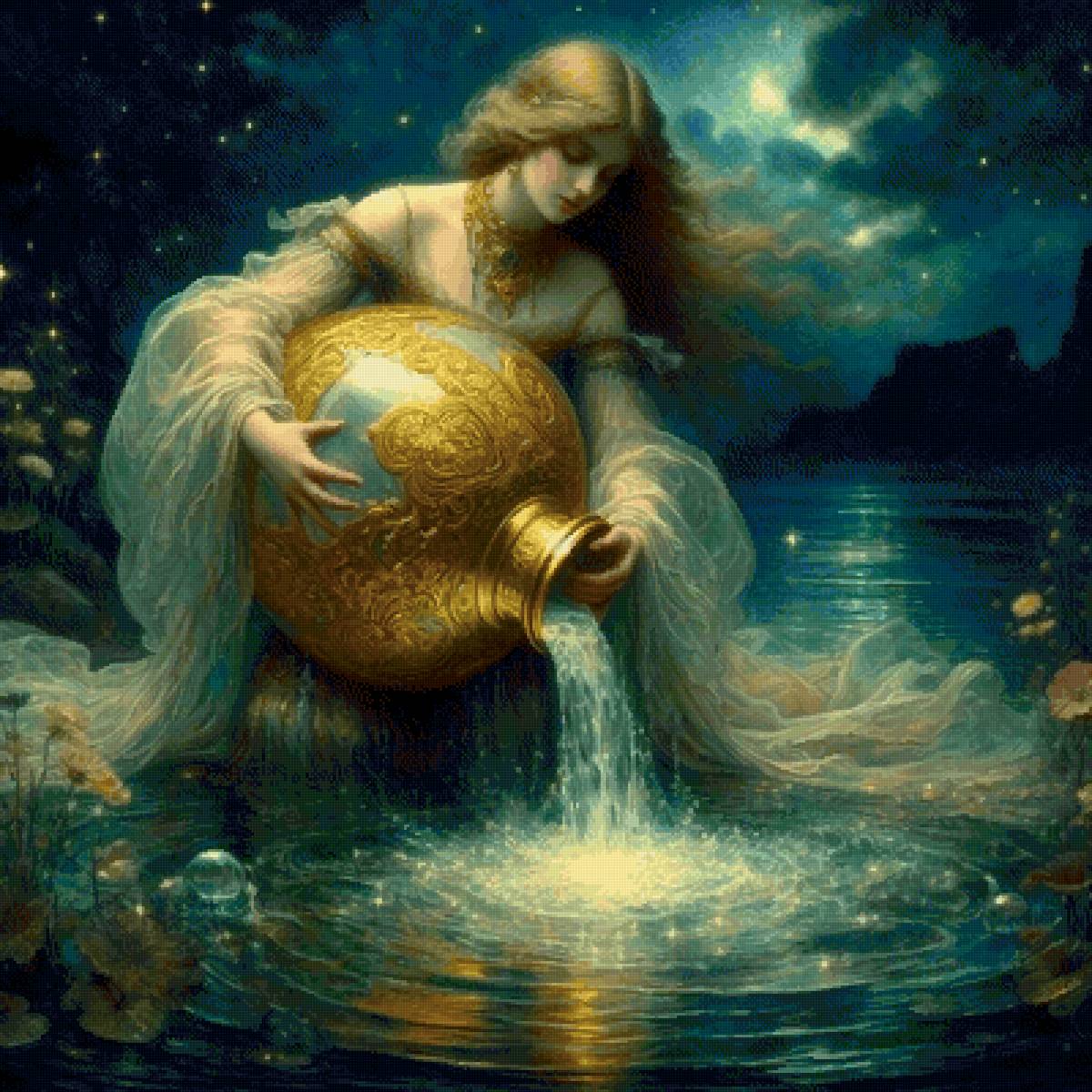 Водолей. Зодиак. - предпросмотр