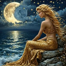 Схема вышивки «Лунная соната  2»