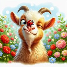 Схема вышивки «Друзья»