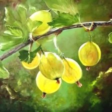 Схема вышивки «Крыжовник»