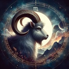 Схема вышивки «Козерог. Зодиак.»