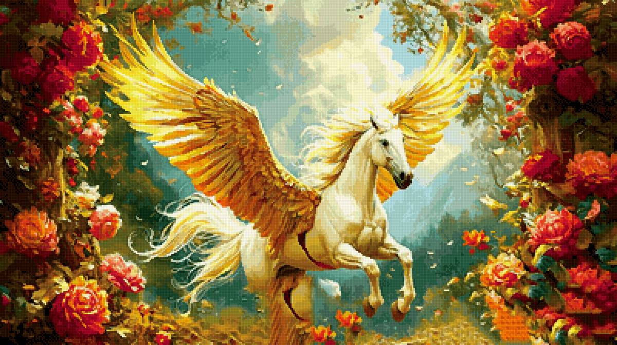 ПЕГАС - мифология, конь - предпросмотр