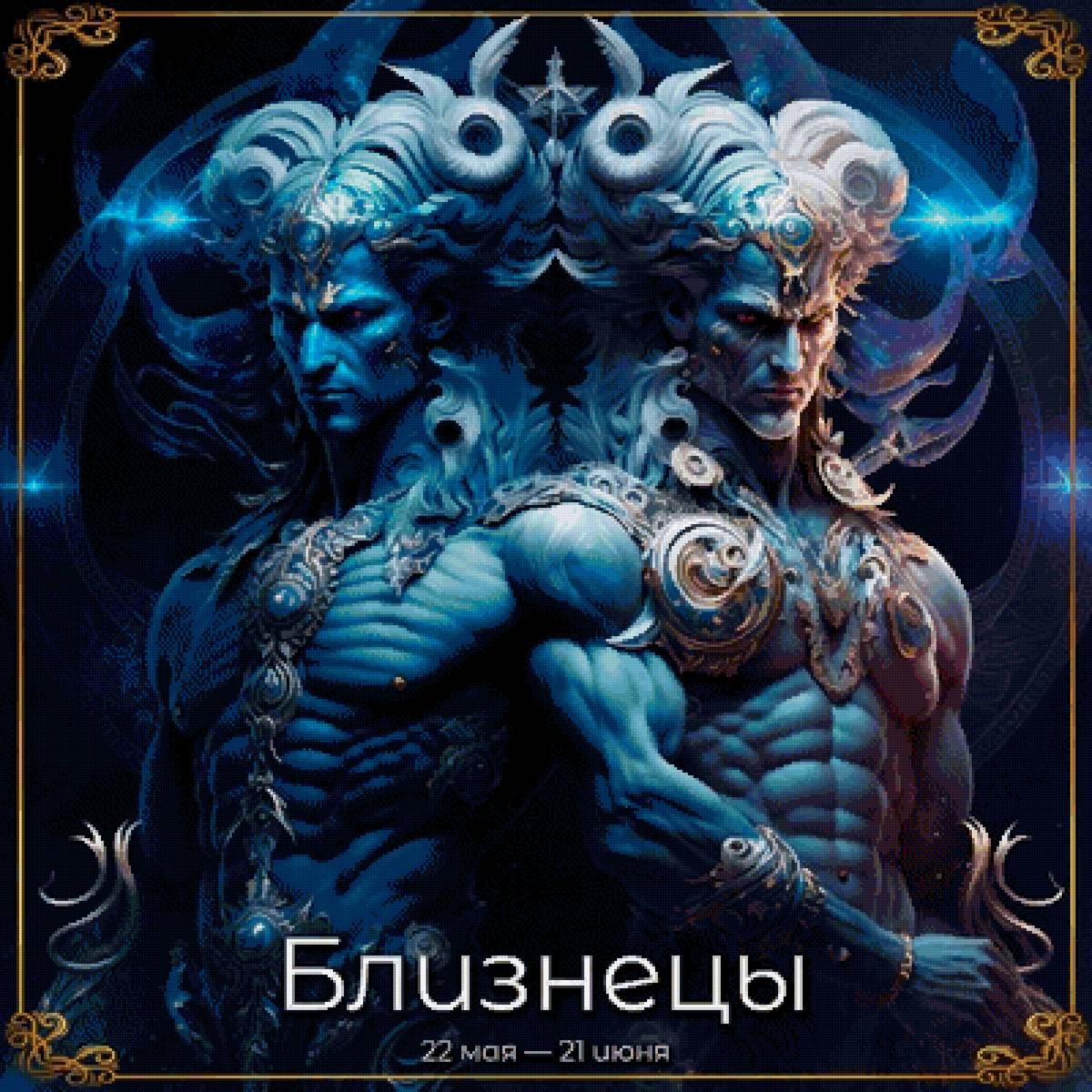 Близнецы. Зодиак. - предпросмотр