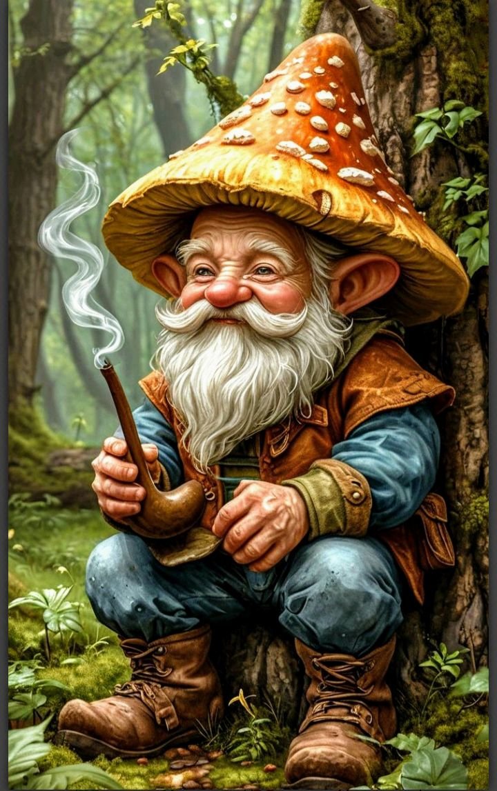 Дед - гриб - оригинал