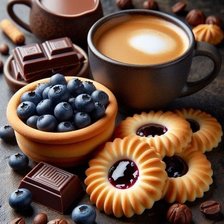 Схема вышивки «Завтрак»