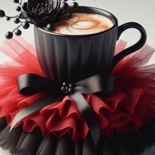 Схема вышивки «Кофе,»