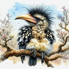 Схема вышивки «Птицы»