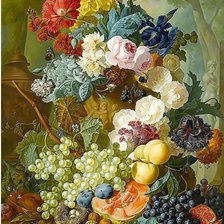 Схема вышивки «натюрморт»