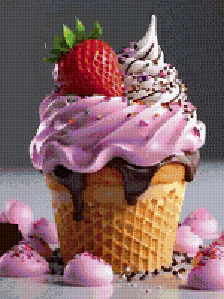 Пирожное - пирог, для кухни, еда - предпросмотр