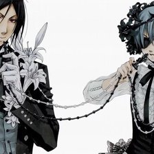 Схема вышивки «Тёмный дворецкий»