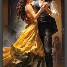 Схема вышивки «Танец»